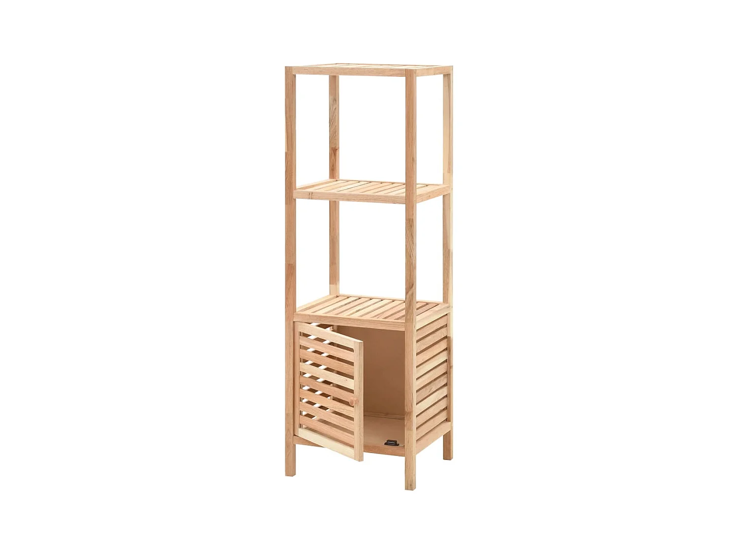Middelfart  Badkamerkast 39,5x35,5x123 cm massief walnotenhout