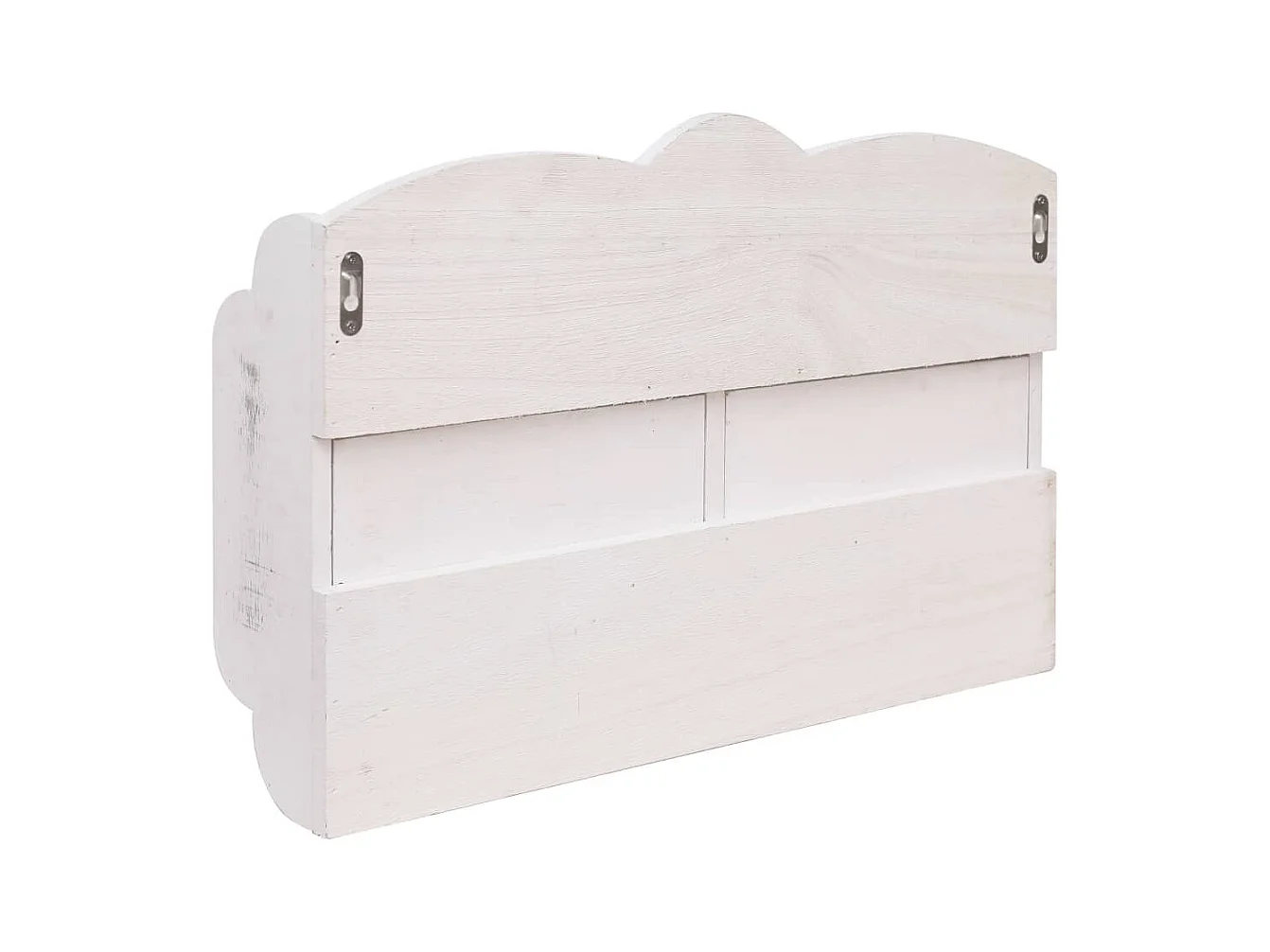Gryfel  Porte-manteau mural Blanc 50x10x34 cm Bois