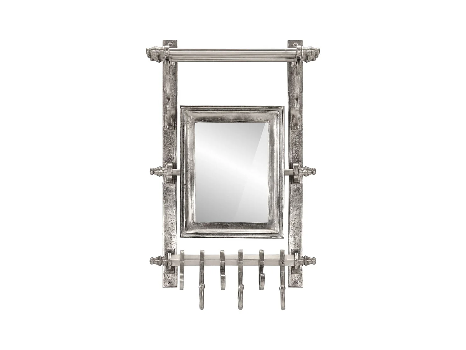 Jean-Marc-Francis  Soporte de equipaje con perchas de pared aluminio