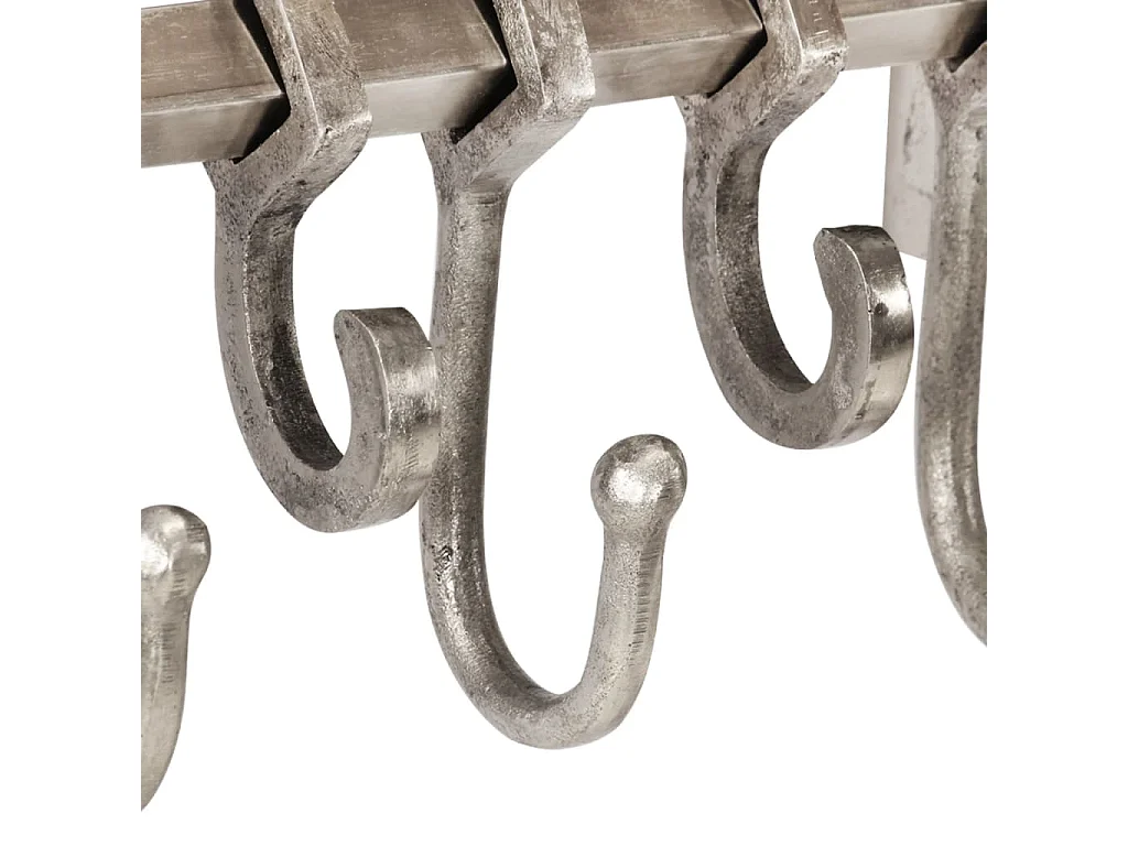 Jean-Marc-Francis  Bagagerek met kleerhangers wandmontage aluminium
