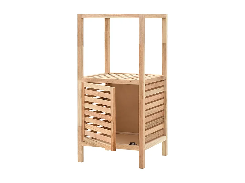 Middelfart  Badkamerkast 39,5x35,5x86 cm massief walnotenhout