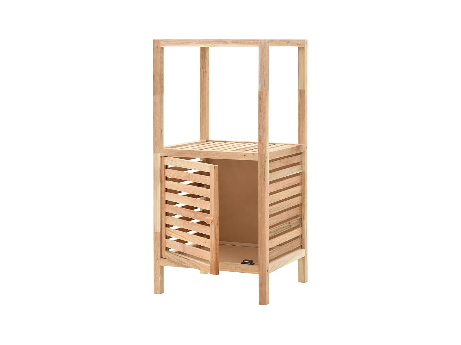 Middelfart  Badkamerkast 39,5x35,5x86 cm massief walnotenhout