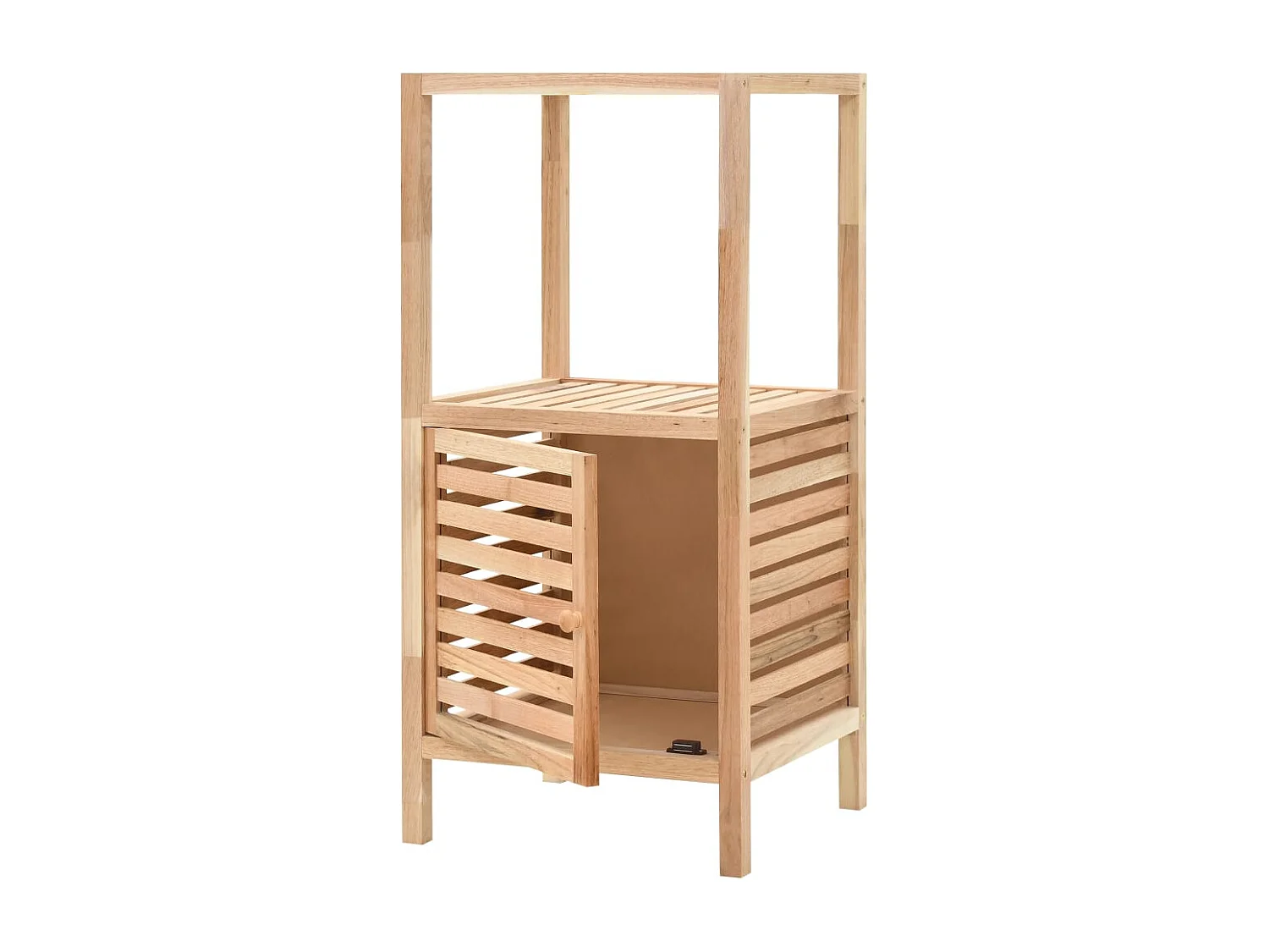 Middelfart  Badkamerkast 39,5x35,5x86 cm massief walnotenhout