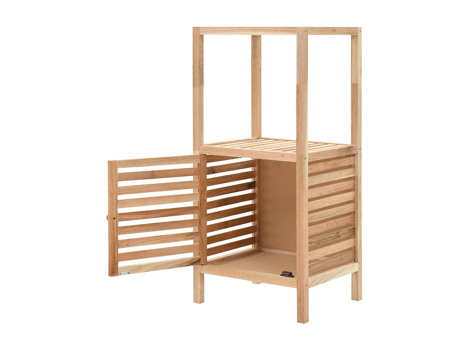 Middelfart  Badkamerkast 39,5x35,5x86 cm massief walnotenhout