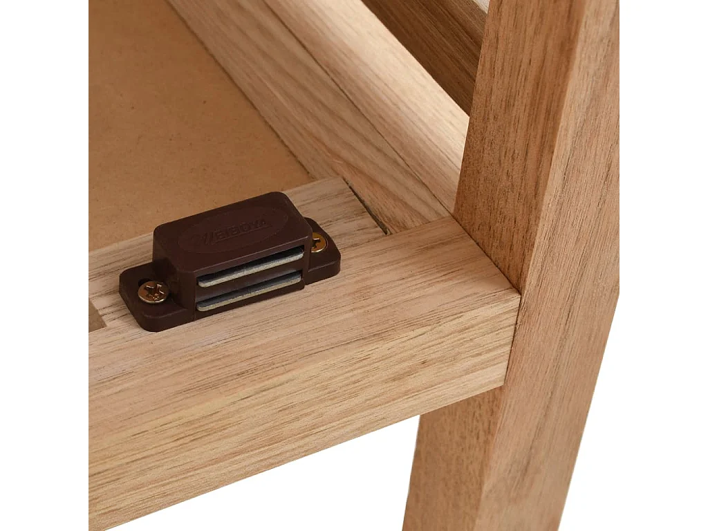 Middelfart  Badkamerkast 39,5x35,5x86 cm massief walnotenhout