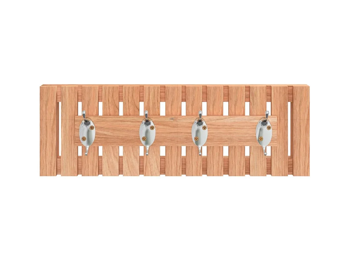 Garden Furniture -  Cintre mural 42x8,5x14 cm Bois massif de noyer