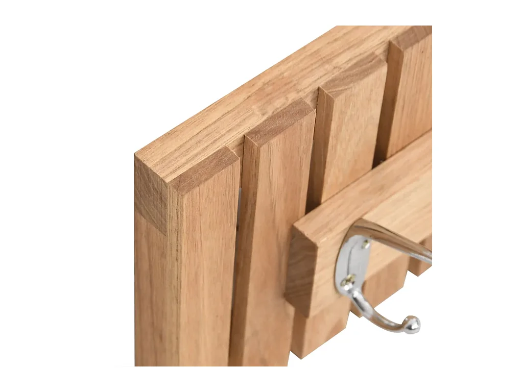 Garden Furniture -  Cintre mural 42x8,5x14 cm Bois massif de noyer