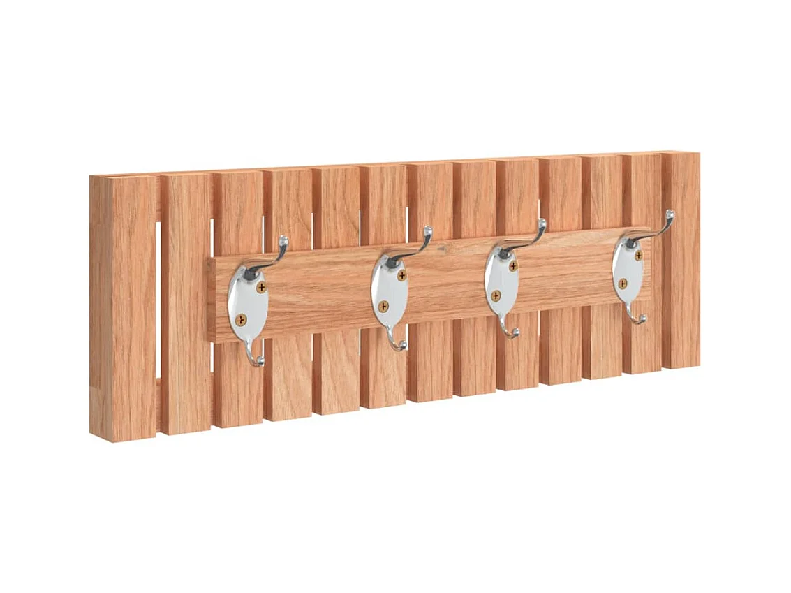 Garden Furniture -  Wandkapstok 42x8,5x14 cm massief walnotenhout