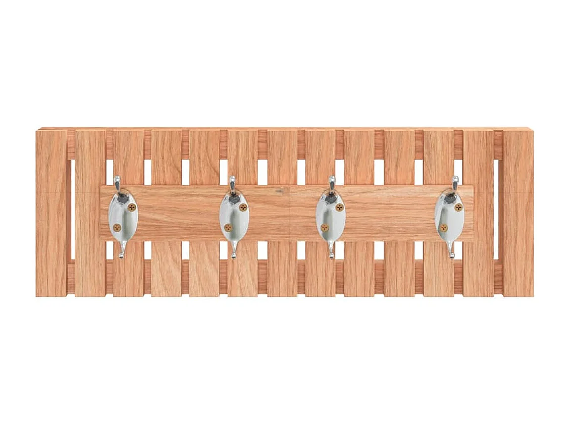 Garden Furniture -  Cintre mural 42x8,5x14 cm Bois massif de noyer