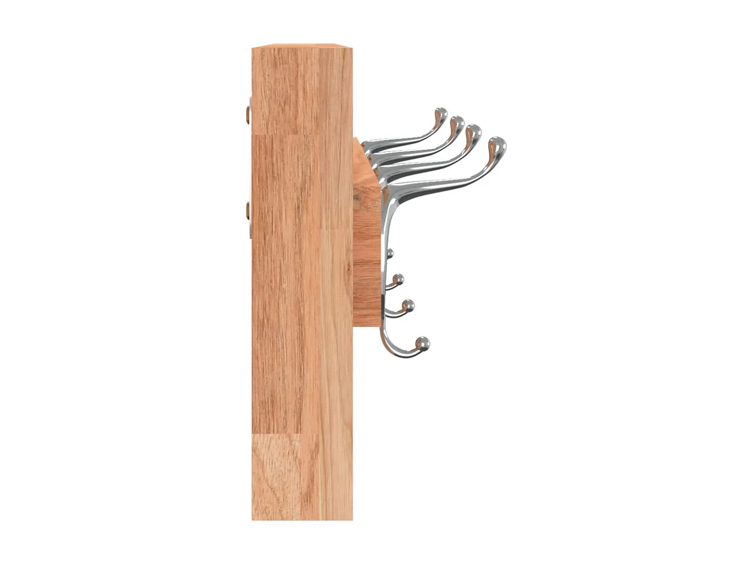 Garden Furniture -  Cintre mural 42x8,5x14 cm Bois massif de noyer