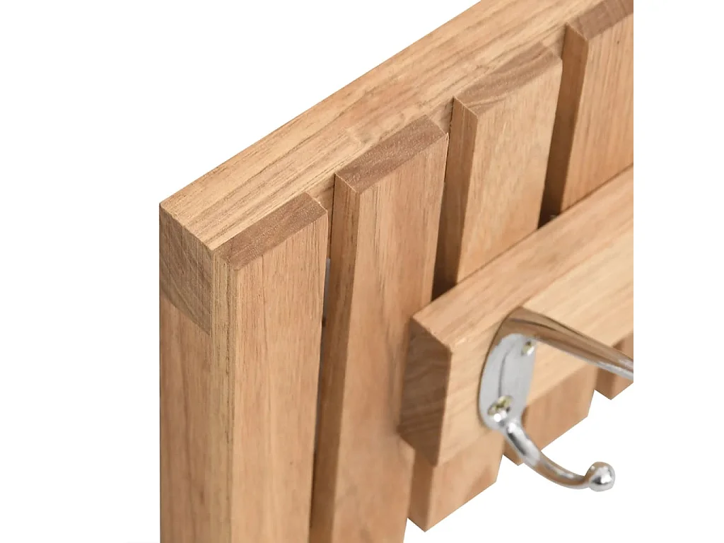 Garden Furniture -  Cintre mural 42x8,5x14 cm Bois massif de noyer