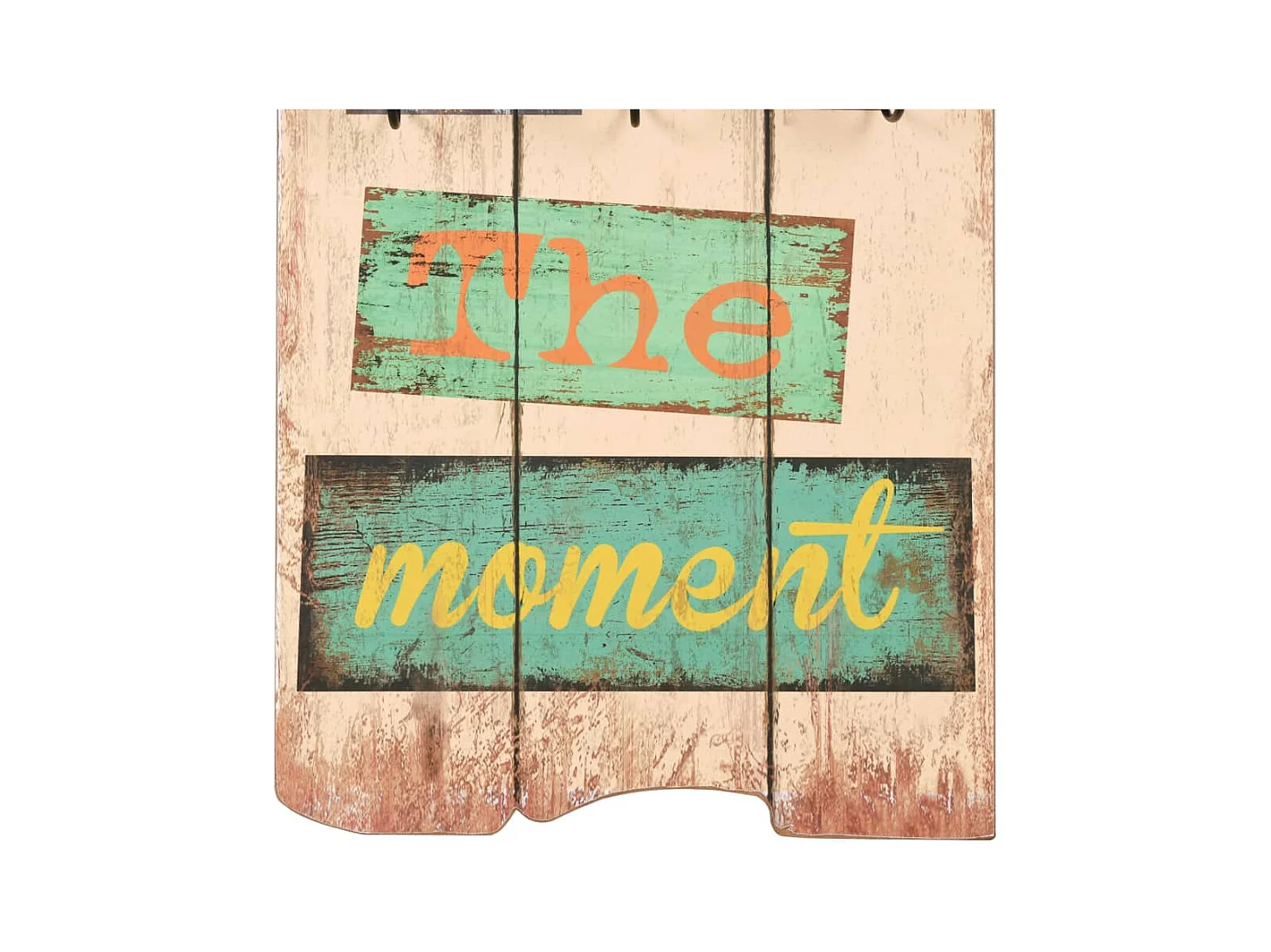 Borghild  Porte-manteau mural avec 6 crochets 120 x 40 cm LIVE LIFE