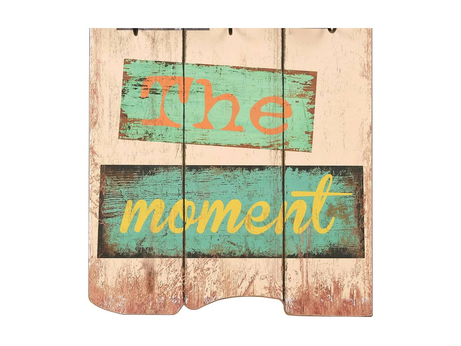 Borghild  Porte-manteau mural avec 6 crochets 120 x 40 cm LIVE LIFE