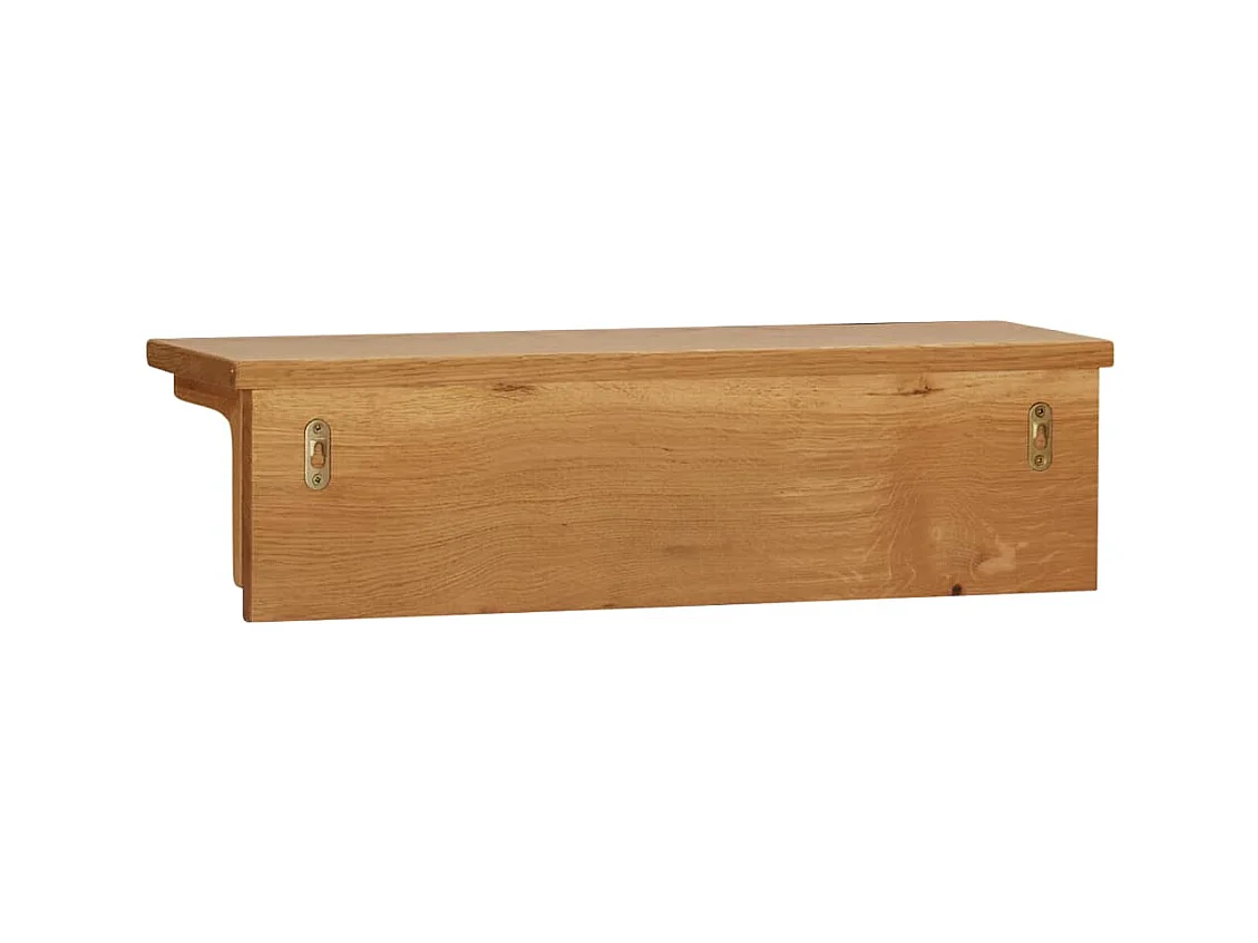 Blossom  Porte-manteau 60x16x16 cm Bois de chêne massif