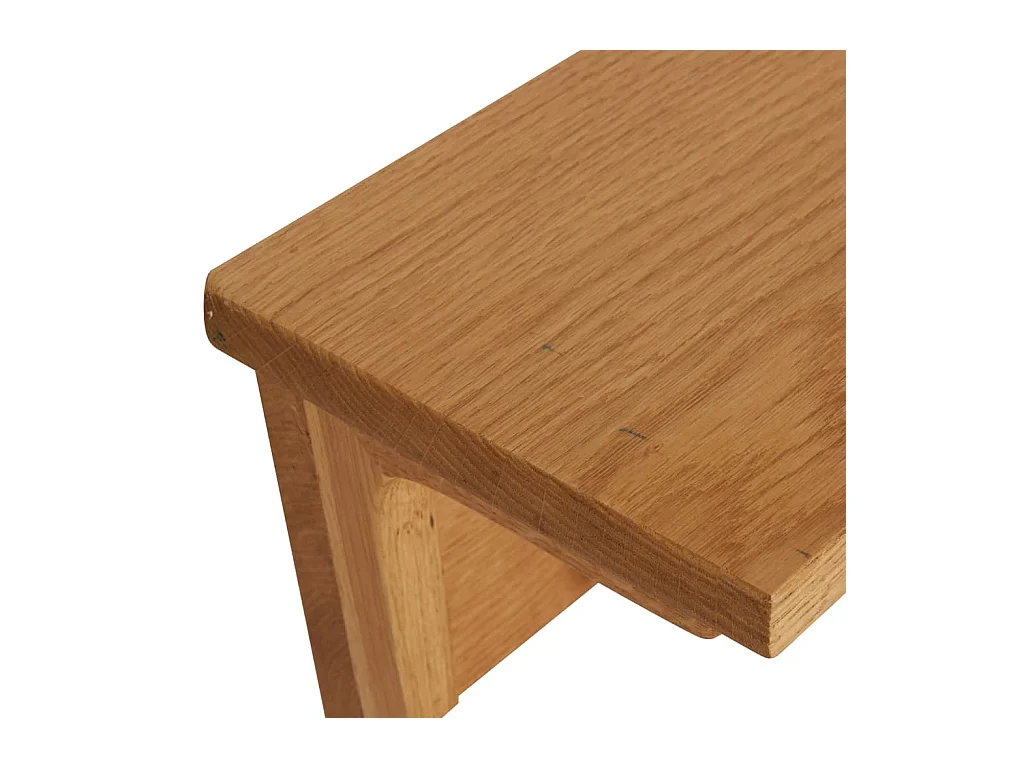 Blossom  Porte-manteau 60x16x16 cm Bois de chêne massif