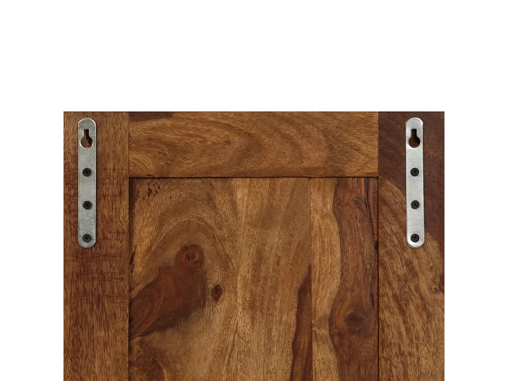 Garden Furniture -  Percheros 2 unidades de madera maciza de acacia
