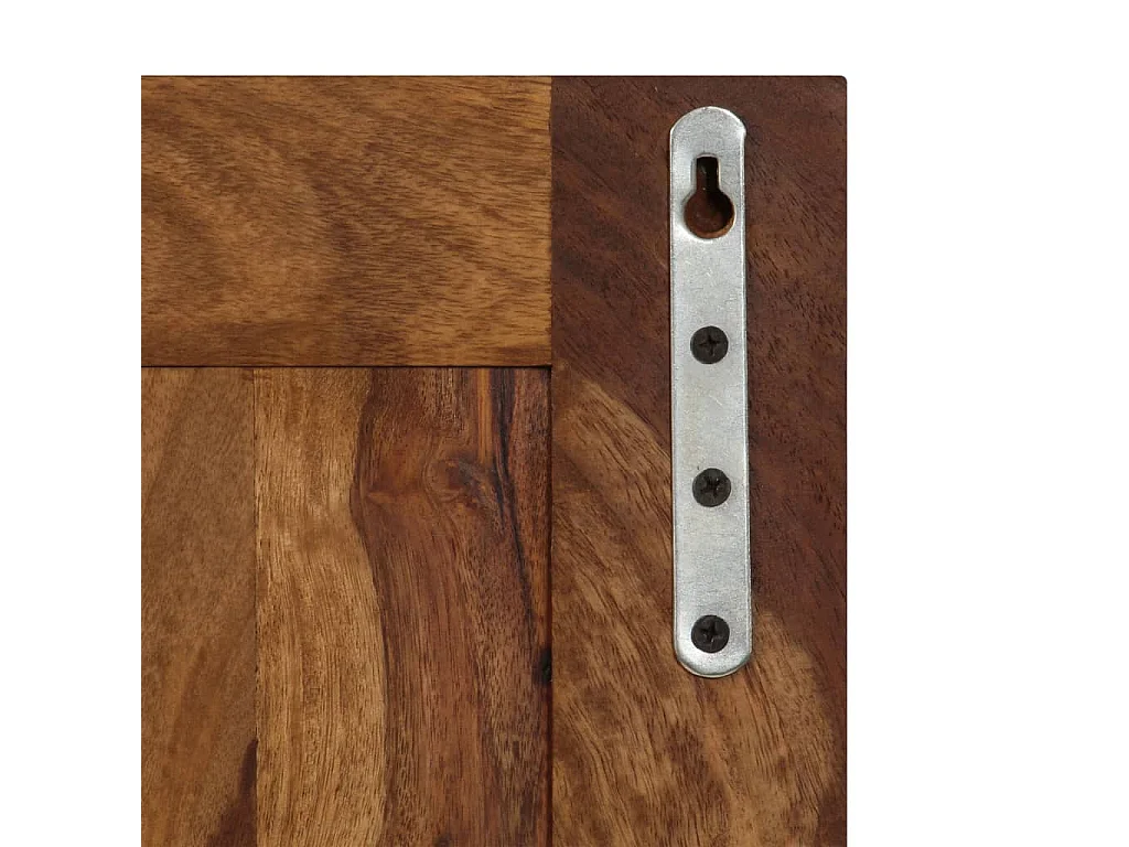 Garden Furniture -  Percheros 2 unidades de madera maciza de acacia