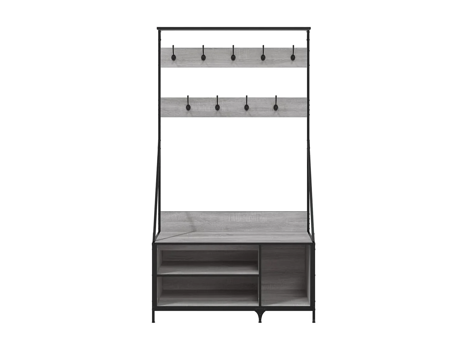 Prolenta Premium -  Porte-vêtements et rangement des chaussures sonoma gris