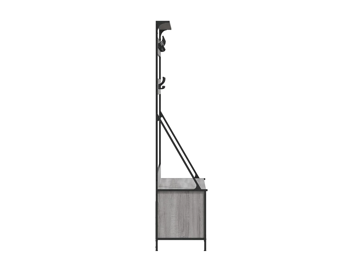 Prolenta Premium -  Porte-vêtements et rangement des chaussures sonoma gris