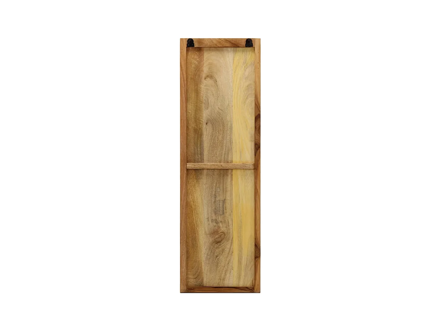 Folker  Porte-manteau mural 2 pcs Bois de manguier massif 36x110x3 cm