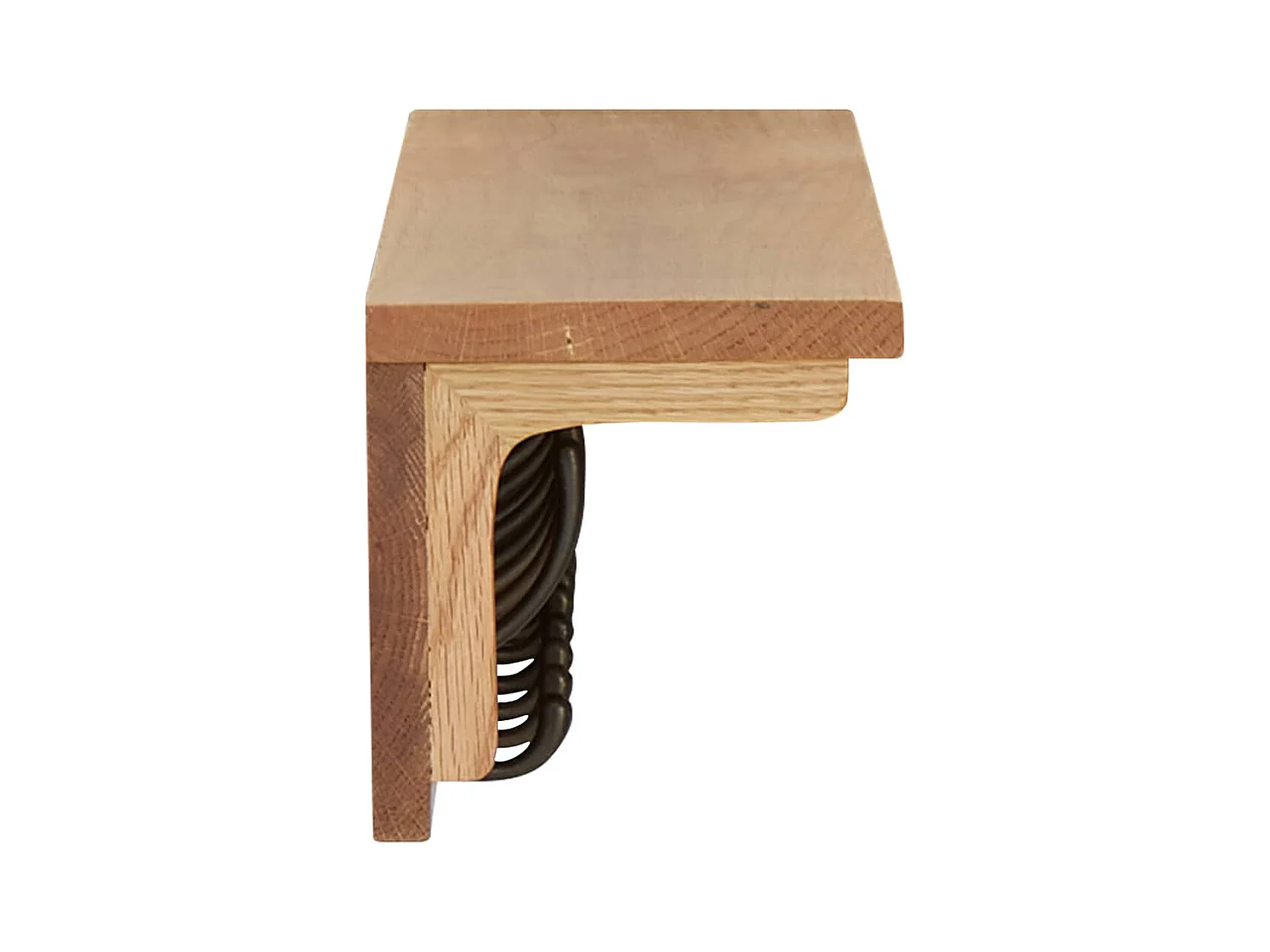 Blossom  Porte-manteau 90x16x16 cm Bois de chêne massif