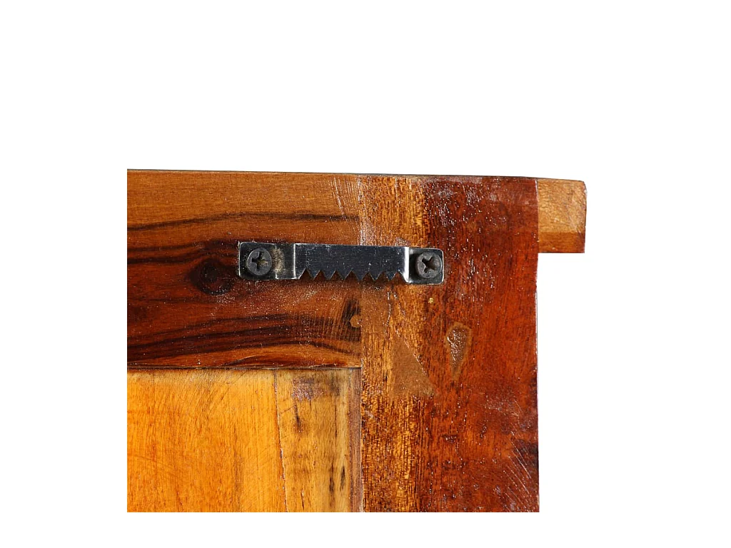 Mâcon  Porte-manteau 2 pcs Bois de récupération massif 38x100 cm