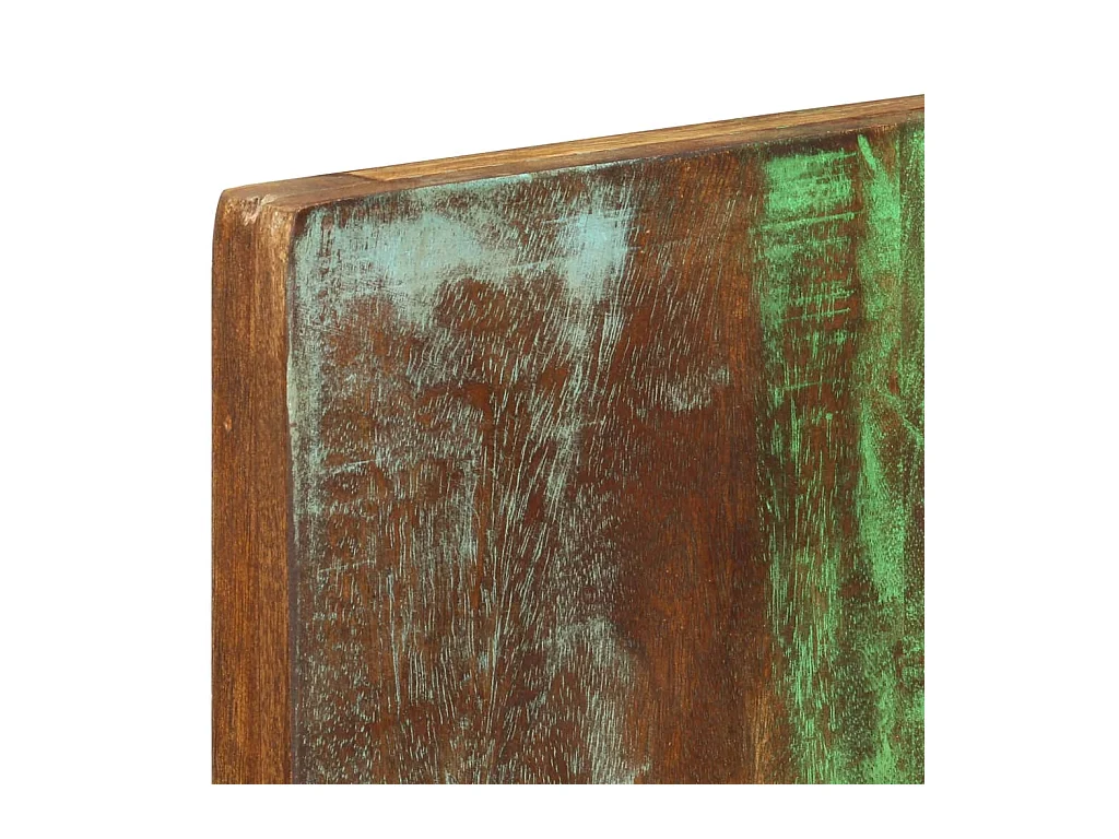 Folker  Porte-manteau mural 2pcs 36x3x110cm Bois massif de récupération