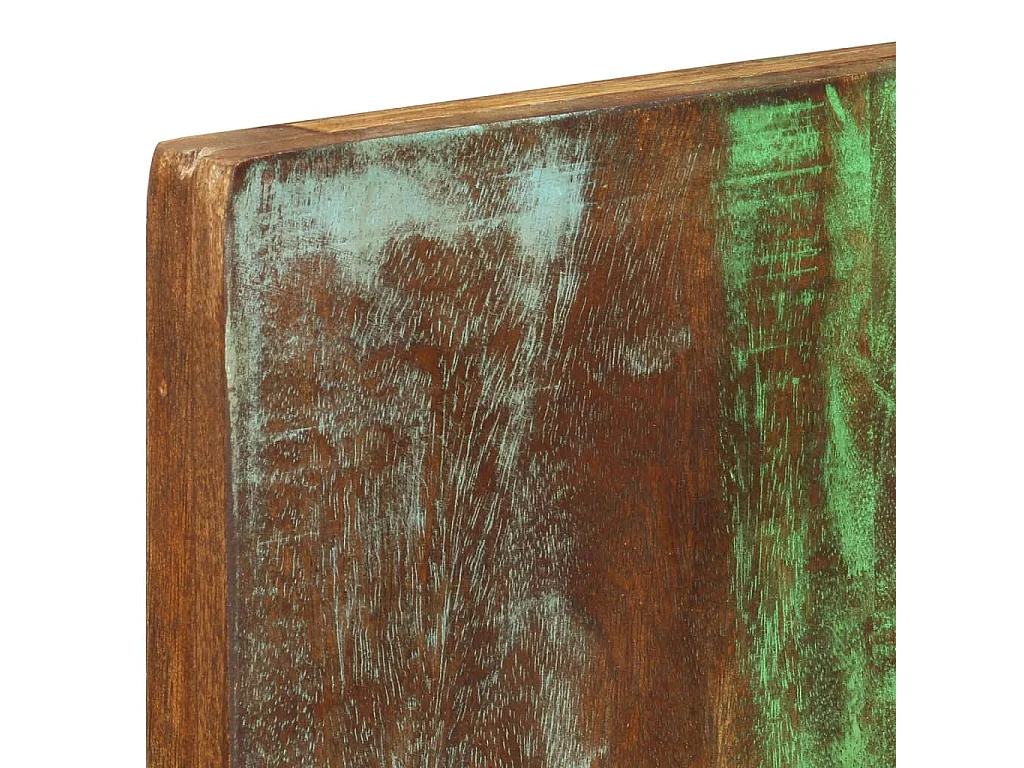 Folker  Porte-manteau mural 2pcs 36x3x110cm Bois massif de récupération