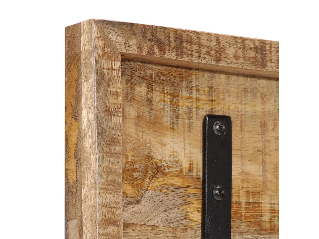 Garden Furniture -  Wandkapstok met 5 haken massief mangohout