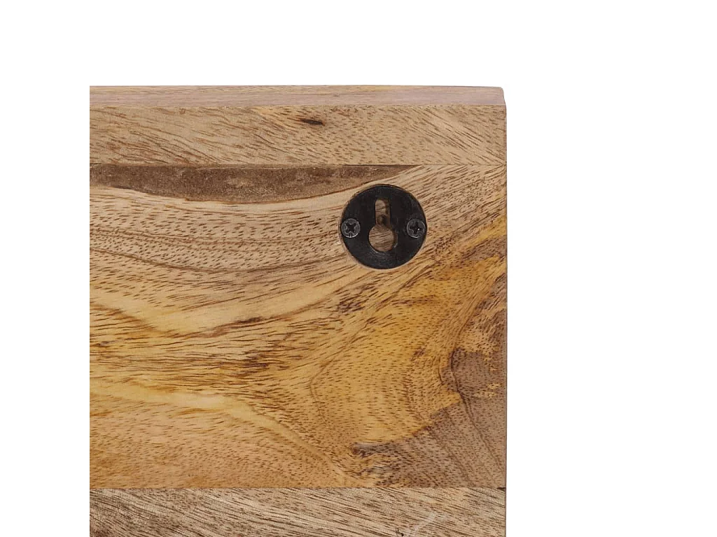 Garden Furniture -  Wandkapstok met 5 haken massief mangohout