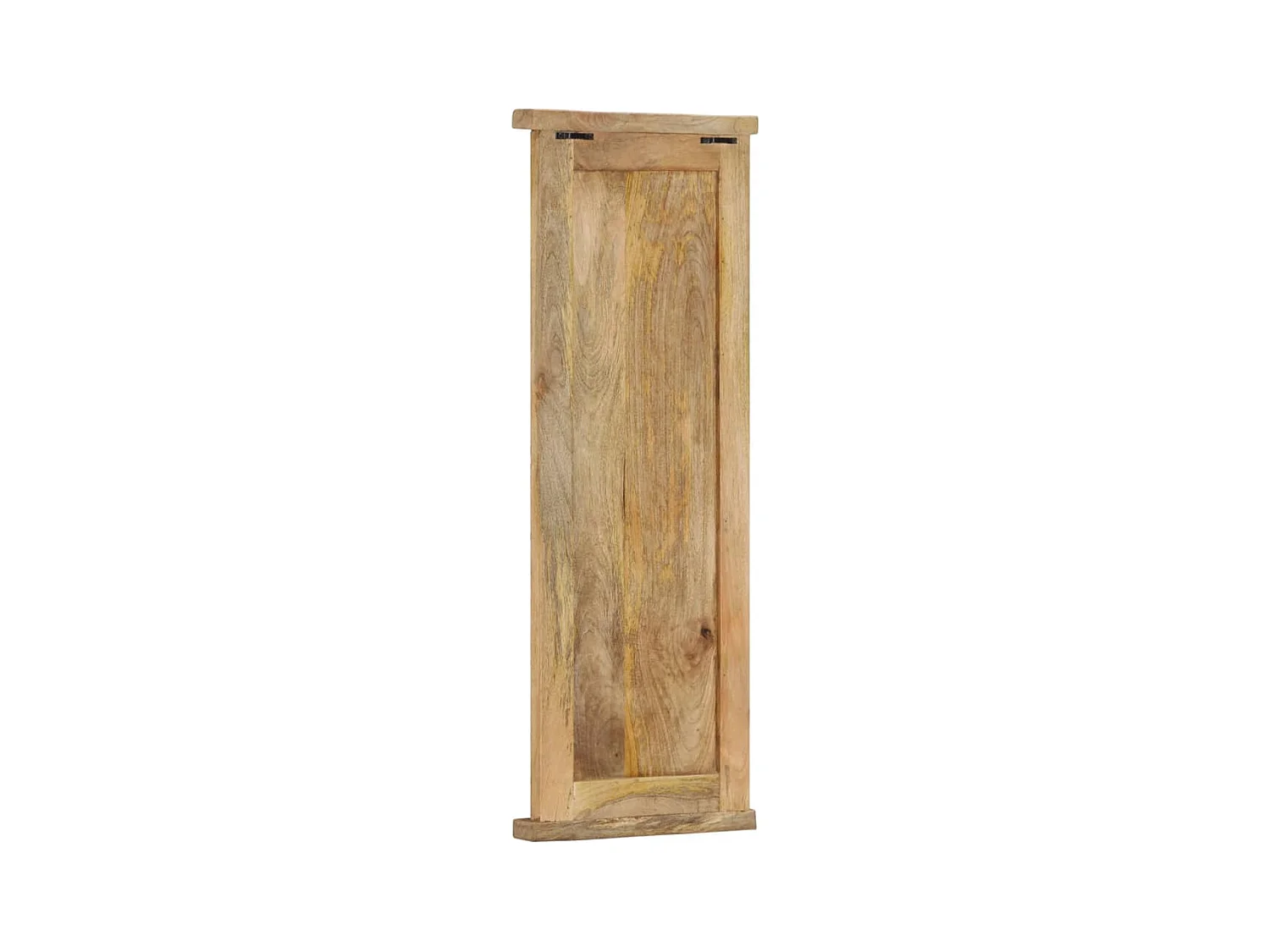 Mâcon  Porte-manteaux 2 pcs Bois massif de manguier 38x100 cm