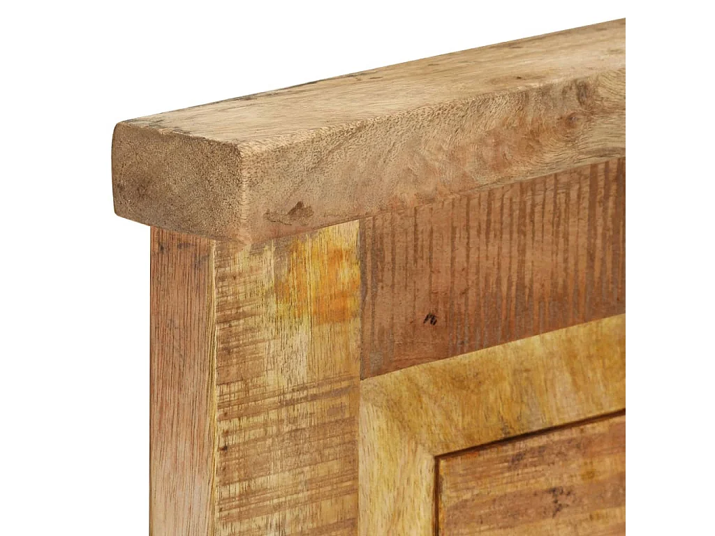 Mâcon  Porte-manteaux 2 pcs Bois massif de manguier 38x100 cm