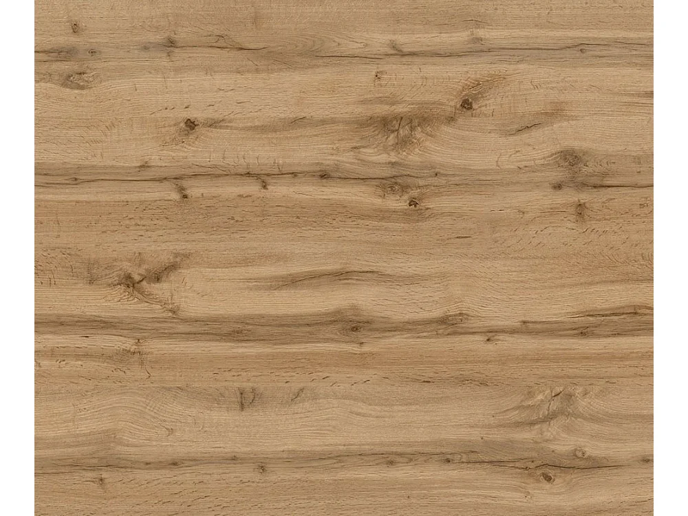 Rechteckiger Esstisch 100 x 60 – Platzsparender Küchentisch in Skandi & Loft Stil – Schwarze Holzbeine – für Küche, Wohnzimmer oder Büro – Eiche Hell Braun