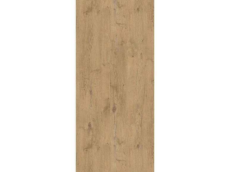 Runder Ausziehbarer Esstisch im Loft-Stil - Industrieller Tisch mit Weißen Metallbeinen - Platzsparender Tisch für Wohnzimmer - Lancelot Eiche - 120 bis 200 cm