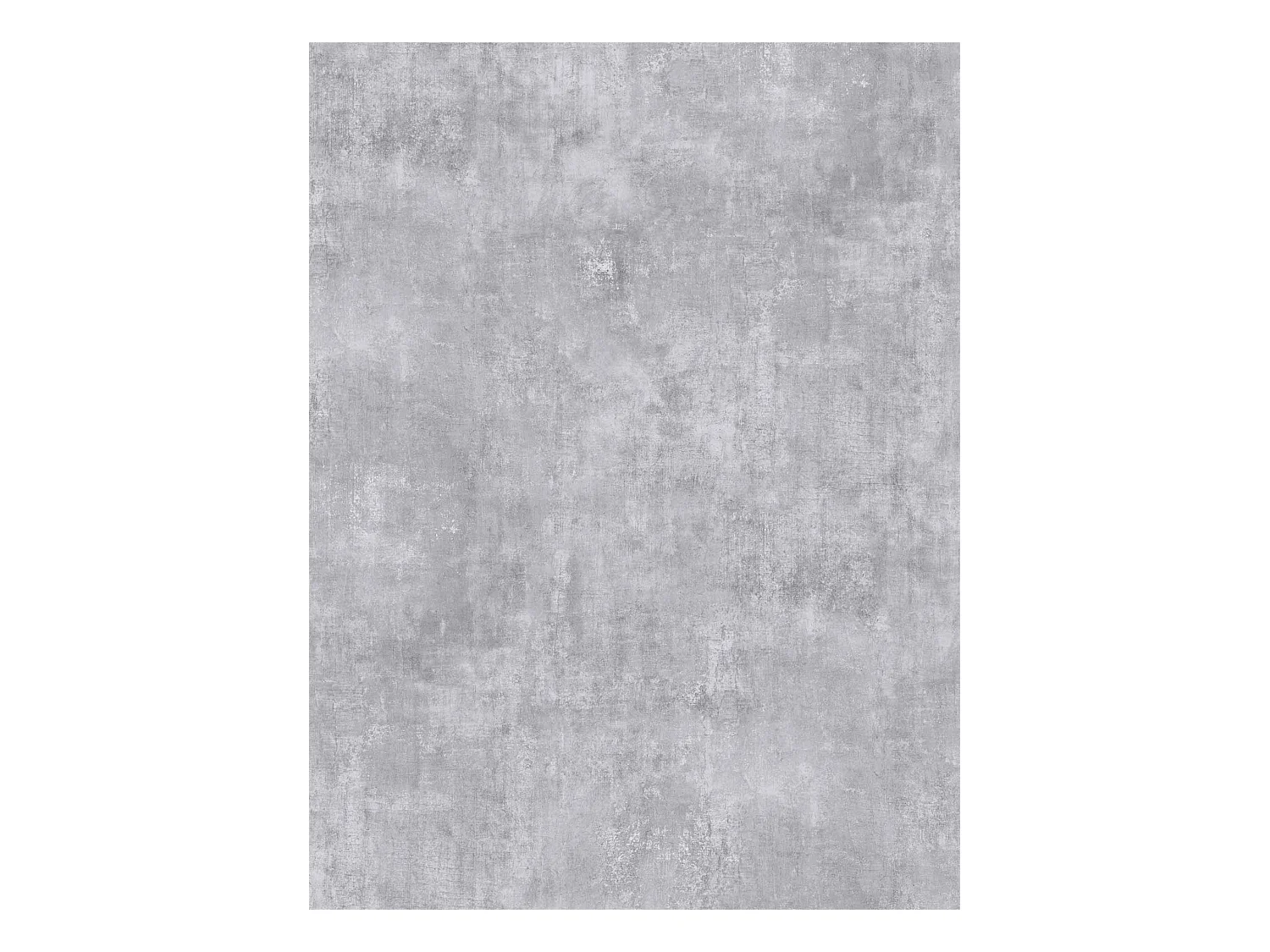 Table à Manger Ronde Extensible Style Loft - Table avec Pieds Métalliques Blancs - Table Gain de Place pour Salon - Béton Gris - 100 à 180 cm