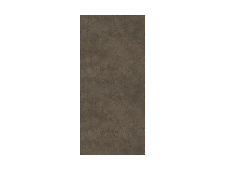 Table à Manger Ronde Extensible Style Loft - Table avec Pieds Métalliques Beige Cashmere - Table Gain de Place pour Salon - Béton Chicago Gris Foncé - 100 à 180 cm