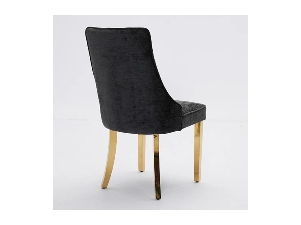 Set mit 2 Esszimmerstühlen, Bequemer Küchenstuhl mit Stoff gepolsterter Akzentstuhl für das Esszimmer