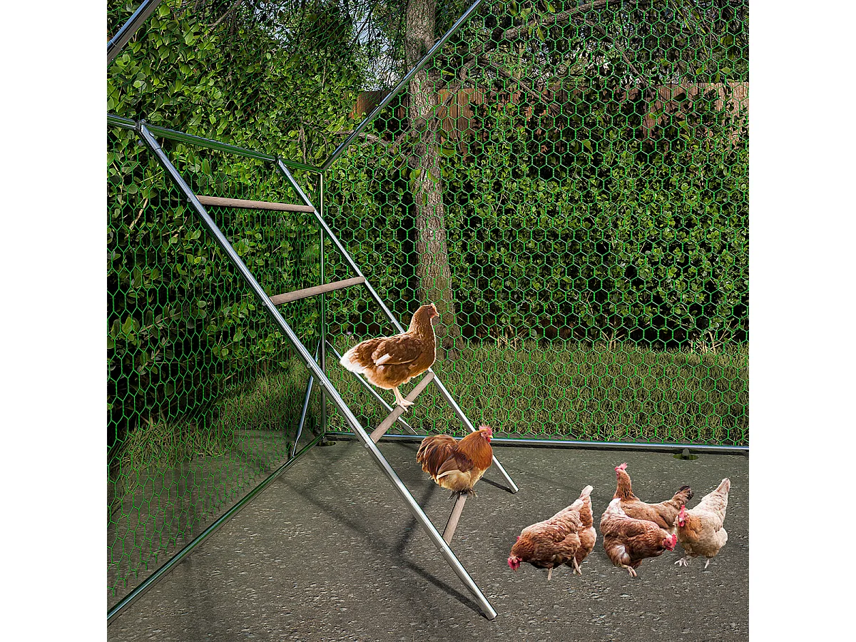 Hühnerleiter für Hühnerstall Sitzleiter Hühnerstange Sitzstangen für Hühner Zubehör