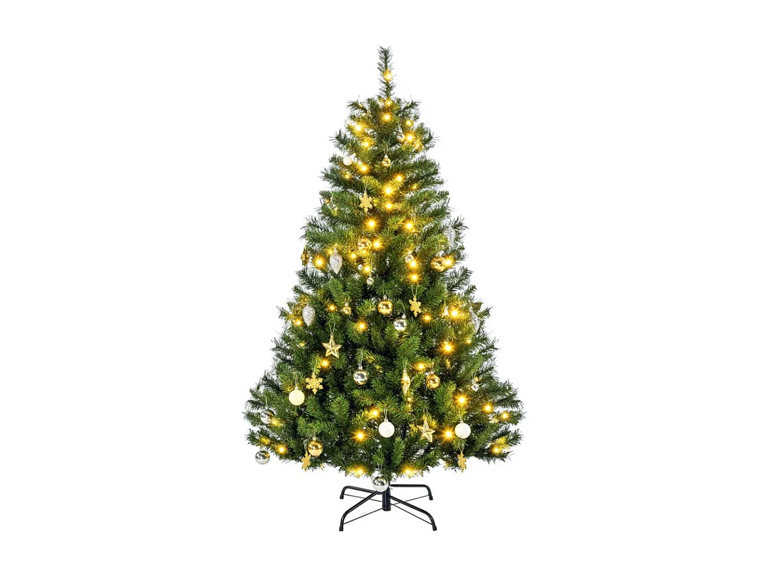 Weihnachtsbaum, Christbaum künstlicher Weihnachtsbaum, Schmuck 95 cm x 95 cm x 150 cm, Grün