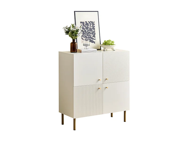 Modernes Sideboard,Kommode Stilvolles Aufbewahrungsmöbel für Wohnzimmer, Schlafzimmer