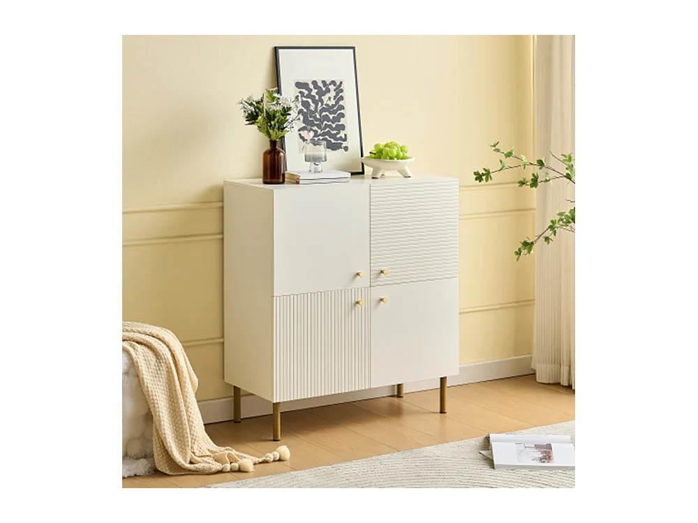 Modernes Sideboard,Kommode Stilvolles Aufbewahrungsmöbel für Wohnzimmer, Schlafzimmer