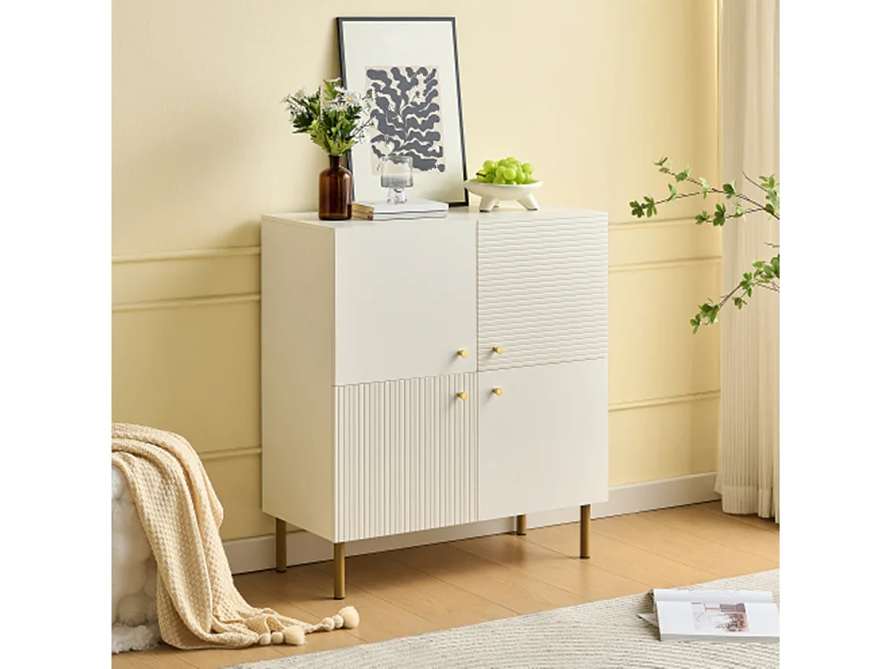 Modernes Sideboard,Kommode Stilvolles Aufbewahrungsmöbel für Wohnzimmer, Schlafzimmer