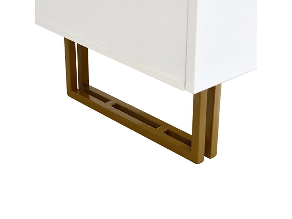 Sideboard mit 6 Schubladen in Elegantes Design,Kommode für Schlafzimmer, Wohnzimmer,120x40x75 cm