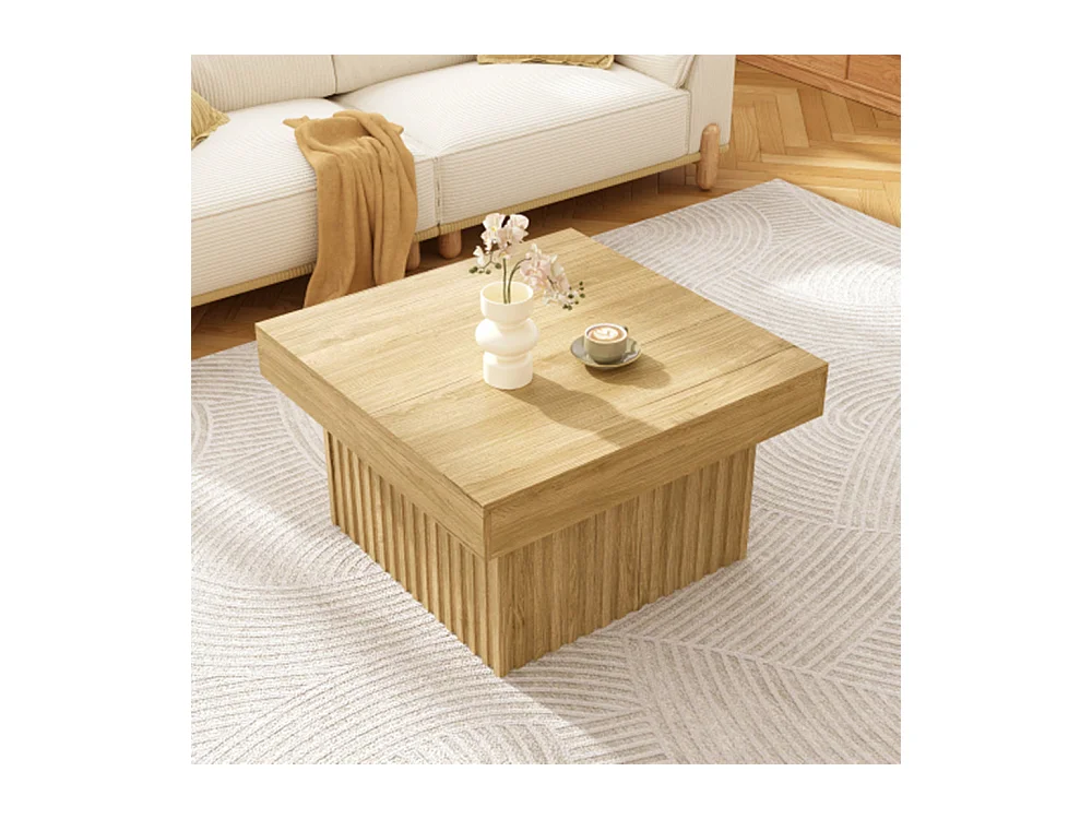 Couchtisch, Kaffee-Tisch mit Tischplatte,Robust und vielseitig, ideal für Wohnzimmer, Esszimmer und Büro