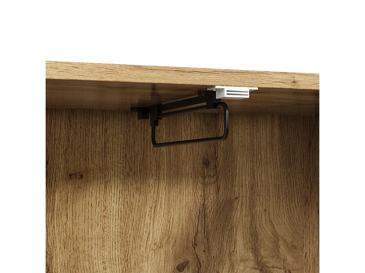 Flurgarderobe mit Gepolsterten Paneelen und Schuhschrank Kompaktgarderoben 110x186x38 cm