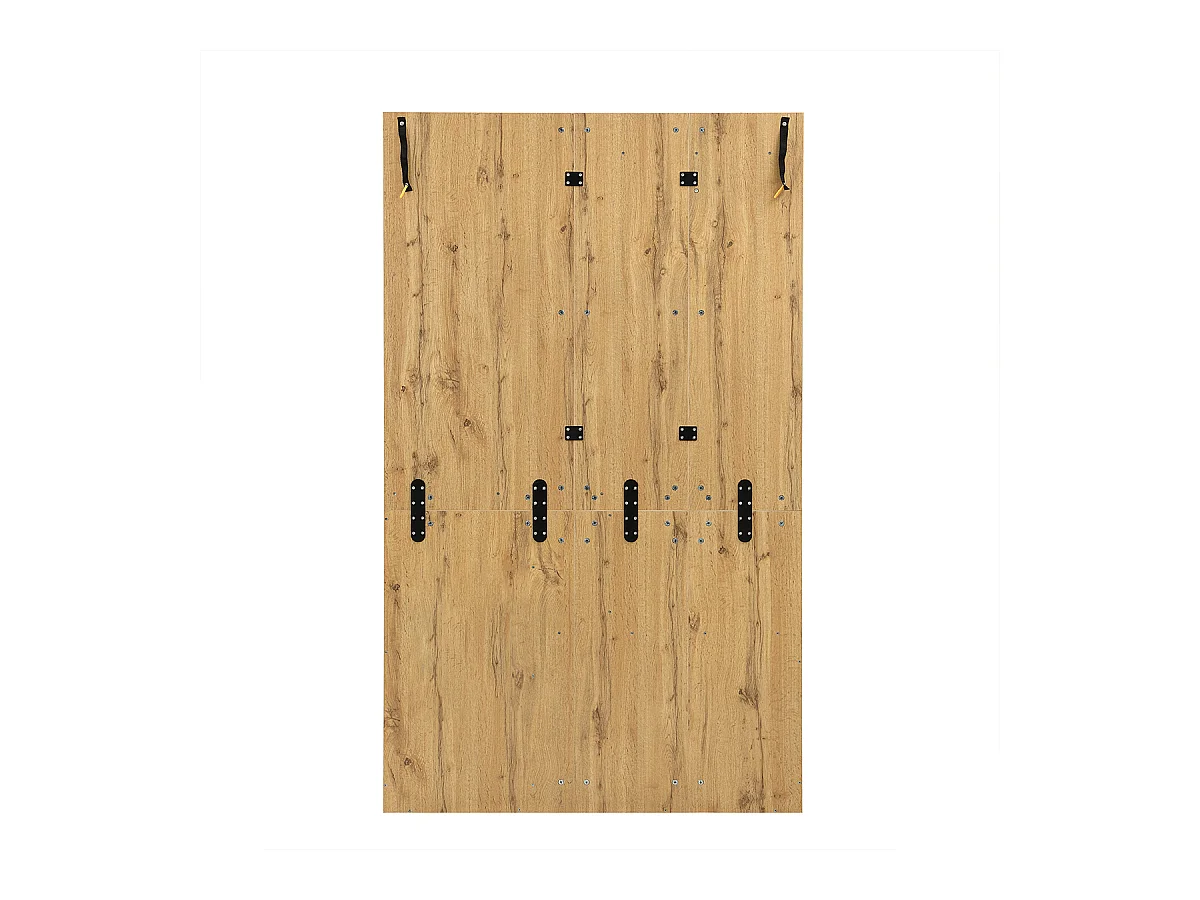 Garderobenset mit Spiegel und Polsterkissen Flurgarderobe Wandgarderoben-Set 110 x 185,5 x 37 cm