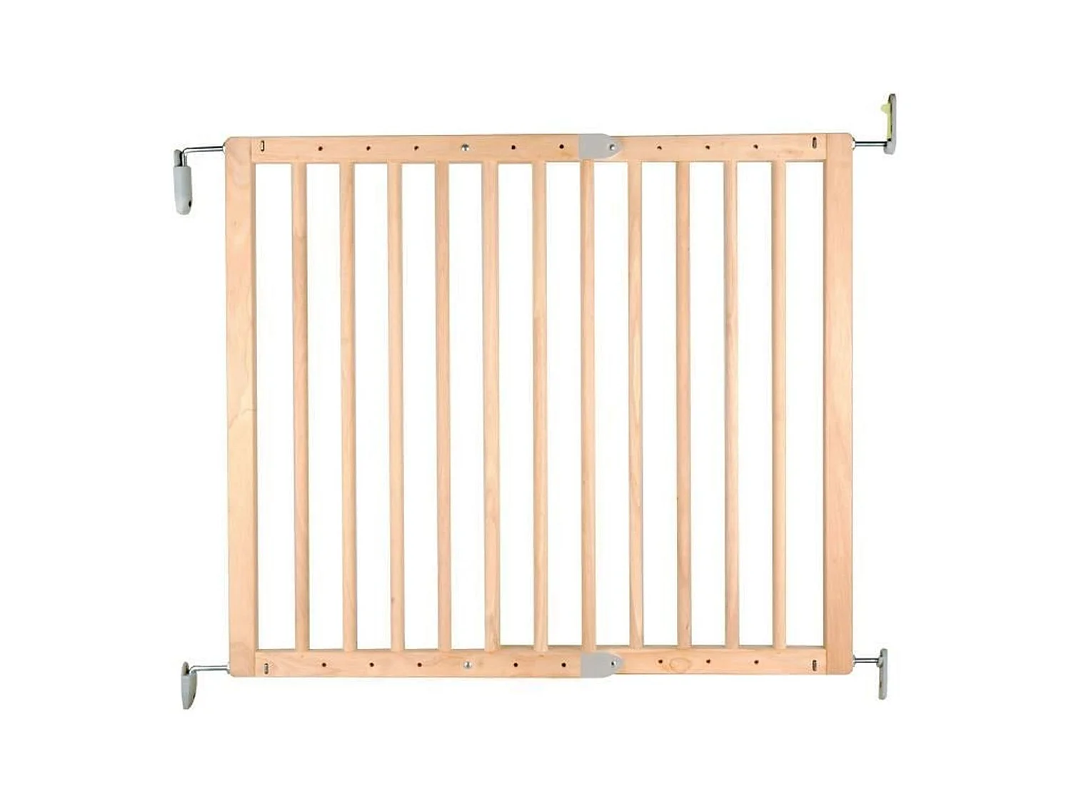 Barrière de sécurité Enfant PRUNE- 69 à 107 cm - Bois - Pivotante - Ouverture facile