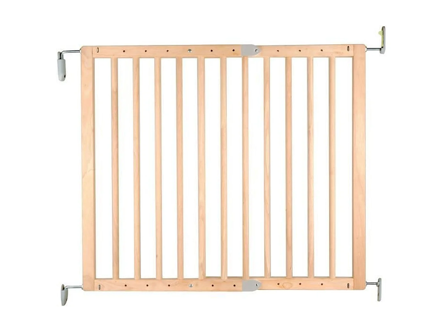 Barrière de sécurité Enfant PRUNE- 69 à 107 cm - Bois - Pivotante - Ouverture facile