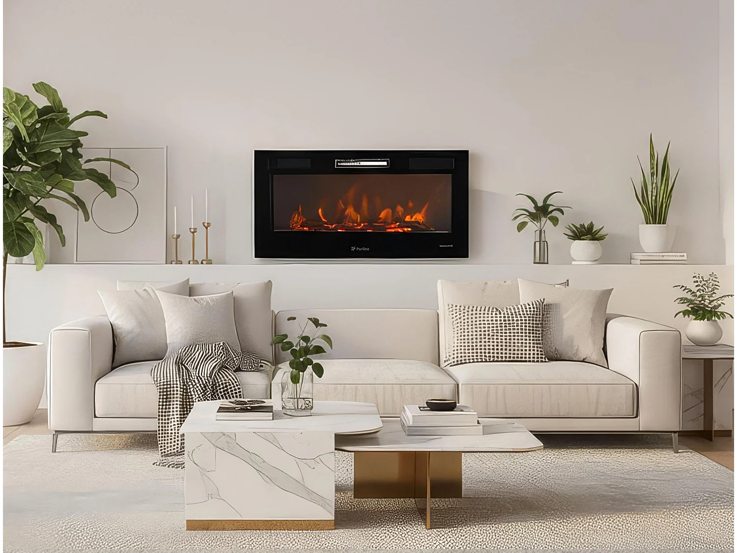 Insert panoramique avec sortie d'air frontale