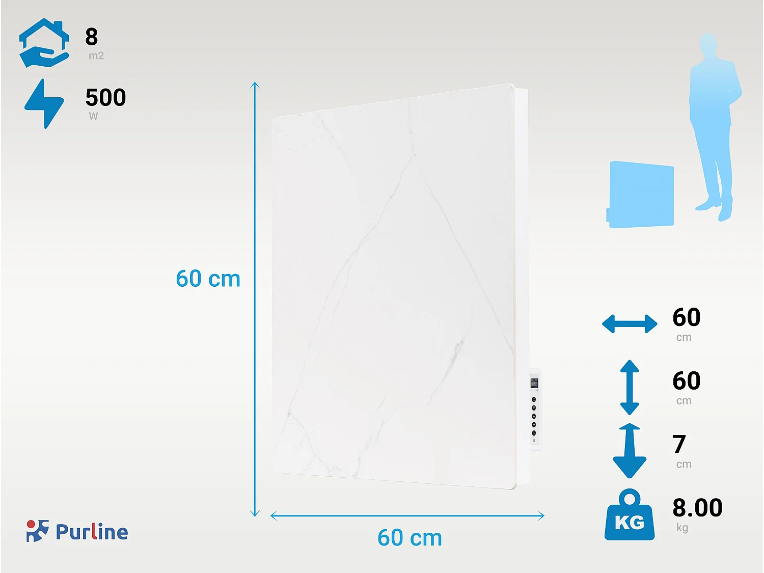 Heizkörper MARBLY A500